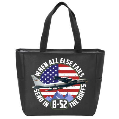 Send Buffs B-52 Stratofortress Bomber Zip Tote Bag