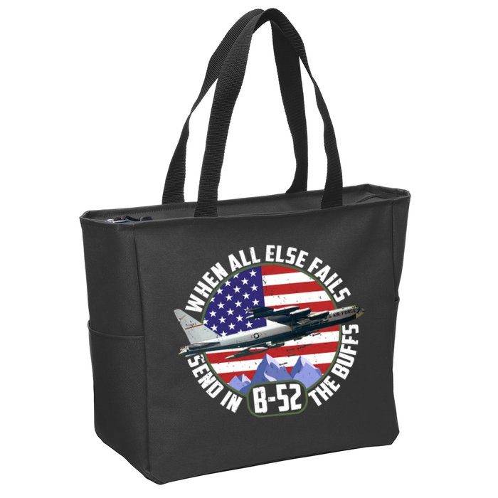 Send Buffs B-52 Stratofortress Bomber Zip Tote Bag