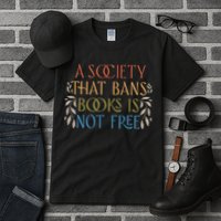 Stop Book Banning Protect Libraries Ban Books Not Bigots Tall T-Shirt