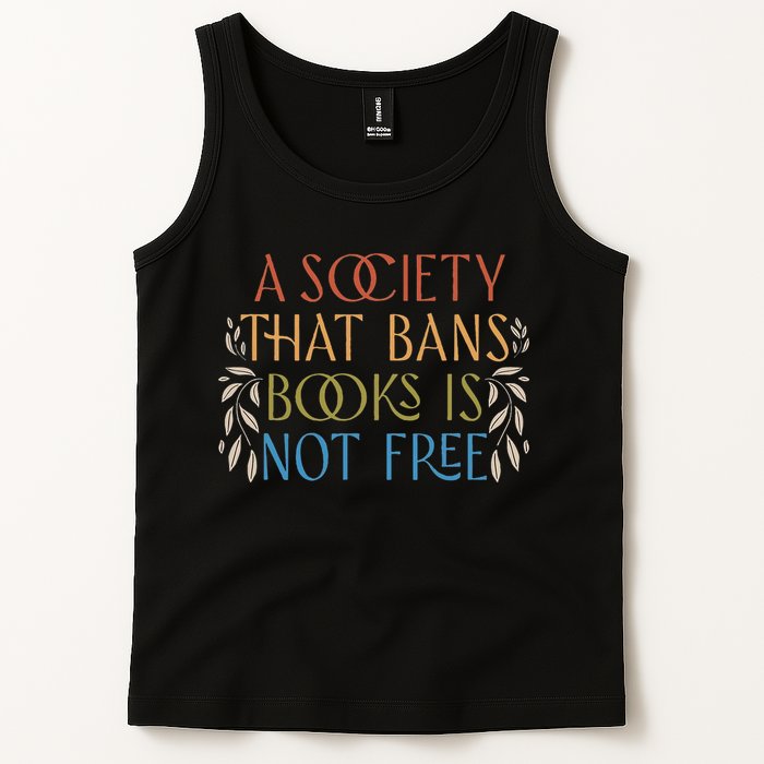 Stop Book Banning Protect Libraries Ban Books Not Bigots Tank Top