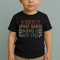 Stop Book Banning Protect Libraries Ban Books Not Bigots Toddler T-Shirt