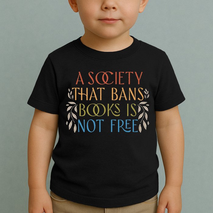 Stop Book Banning Protect Libraries Ban Books Not Bigots Toddler T-Shirt