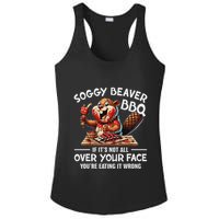 Soggy Beaver Bbq If ItS Not All Over Your Face Beaver Ladies PosiCharge Competitor Racerback Tank