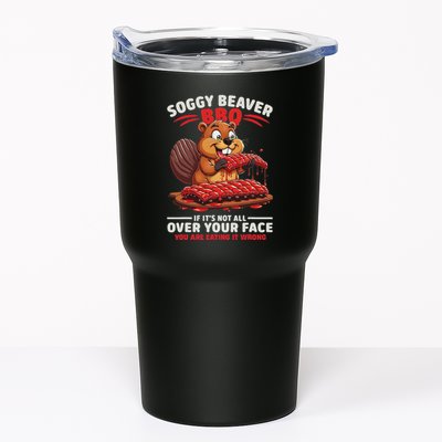 Soggy Beaver Bbq If ItS Not All Over Your Face Funny Tumbler