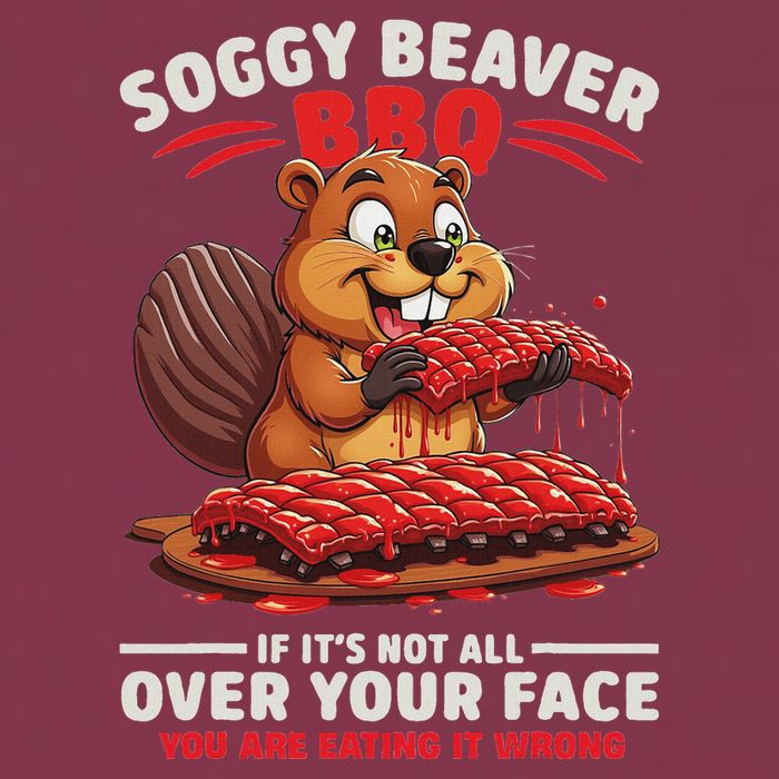 Soggy Beaver Bbq If ItS Not All Over Your Face Funny 16oz Travel Tumbler