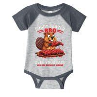 Soggy Beaver Bbq If ItS Not All Over Your Face Funny Infant Baby Jersey Bodysuit