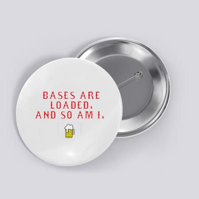 Southie Boston Baseball Bases Are Loaded Beer Drinking Button