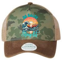 Summer Beach Be Salty Stay Lit Matthew 51314 Legacy Tie Dye Trucker Hat