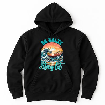 Summer Beach Be Salty Stay Lit Matthew 51314 Hoodie
