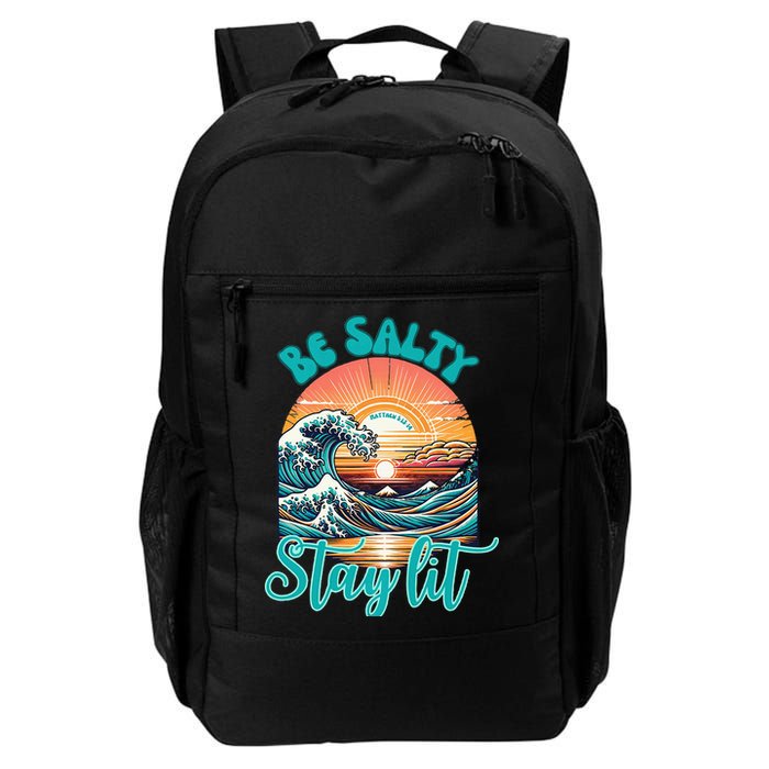Summer Beach Be Salty Stay Lit Matthew 51314 Backpack