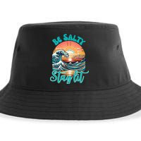 Summer Beach Be Salty Stay Lit Matthew 51314 Sustainable Bucket Hat