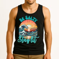 Summer Beach Be Salty Stay Lit Matthew 51314 Tank Top