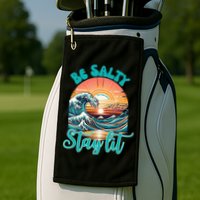 Summer Beach Be Salty Stay Lit Matthew 51314 Golf Towel
