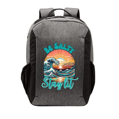 Summer Beach Be Salty Stay Lit Matthew 51314 Vector Backpack