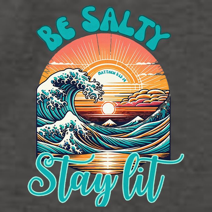 Summer Beach Be Salty Stay Lit Matthew 51314 Vector Backpack