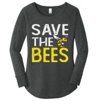 Save Bees Beekeeper Bee Keeping funny Honey Women's Perfect Tri Tunic Long Sleeve Shirt