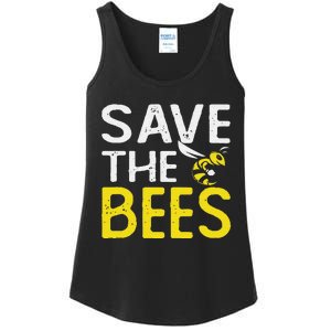 Save Bees Beekeeper Bee Keeping funny Honey Ladies Essential Tank