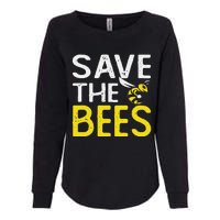 Save Bees Beekeeper Bee Keeping funny Honey Womens California Wash Sweatshirt