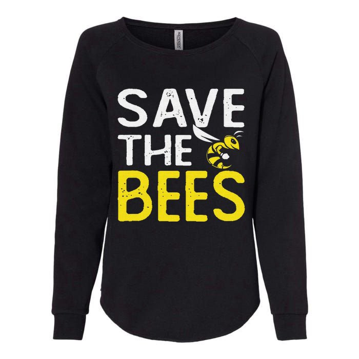 Save Bees Beekeeper Bee Keeping funny Honey Womens California Wash Sweatshirt