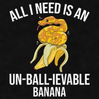 Snake Banana Ball Python Ladies PosiCharge Tri-Blend Wicking Tank