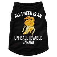 Snake Banana Ball Python Doggie Tank