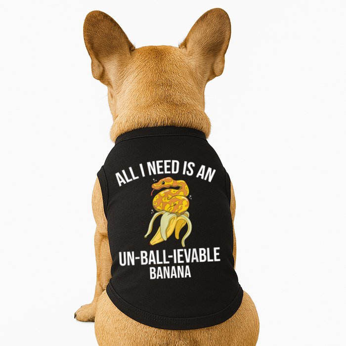 Snake Banana Ball Python Doggie Tank