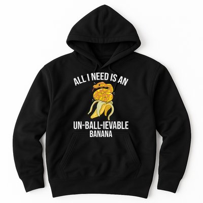 Snake Banana Ball Python Hoodie