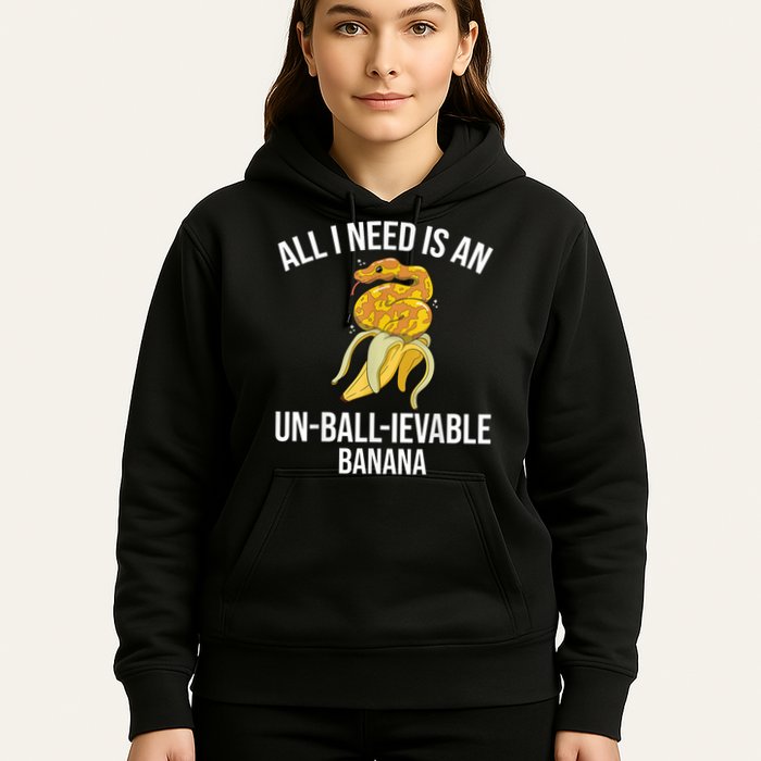 Snake Banana Ball Python Hoodie