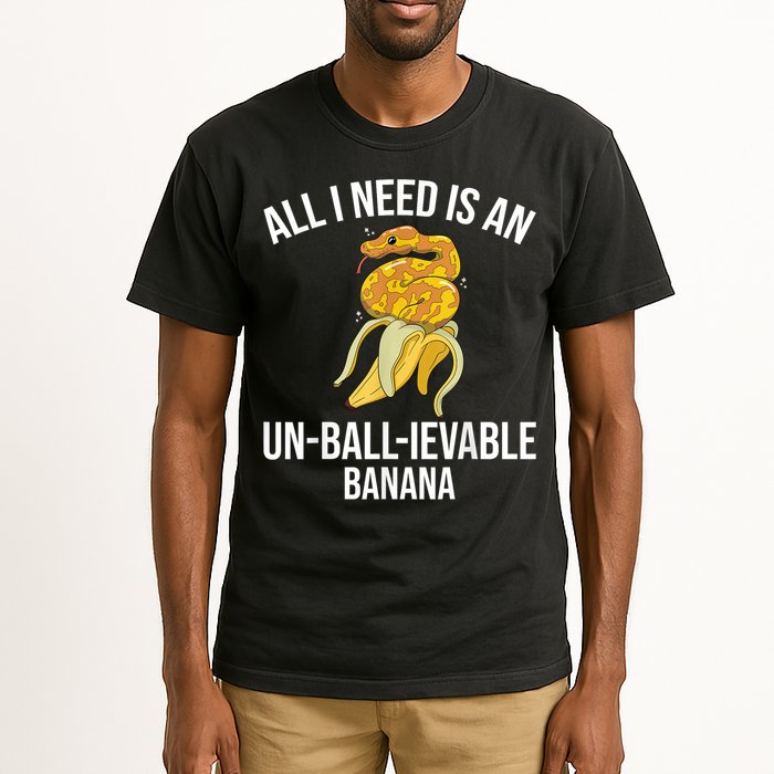 Snake Banana Ball Python Tall T-Shirt