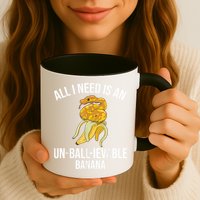 Snake Banana Ball Python Mug