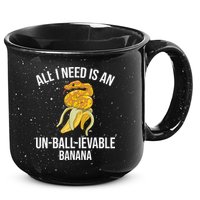 Snake Banana Ball Python 15oz Campfire Ceramic Mug