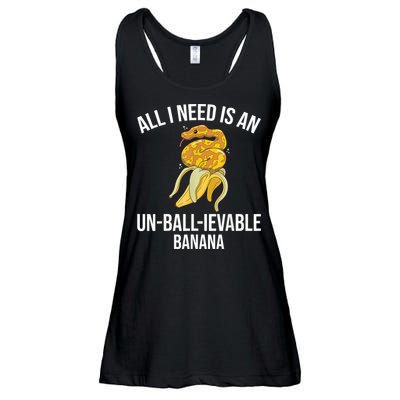 Snake Banana Ball Python Ladies Essential Flowy Tank