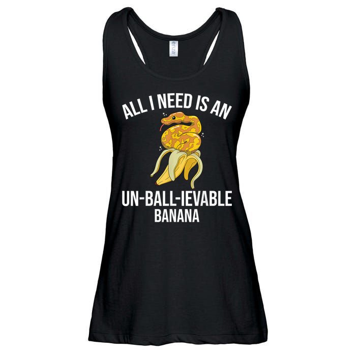 Snake Banana Ball Python Ladies Essential Flowy Tank