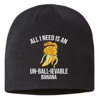 Snake Banana Ball Python Sustainable Beanie