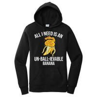 Snake Banana Ball Python Women's Pullover Hoodie