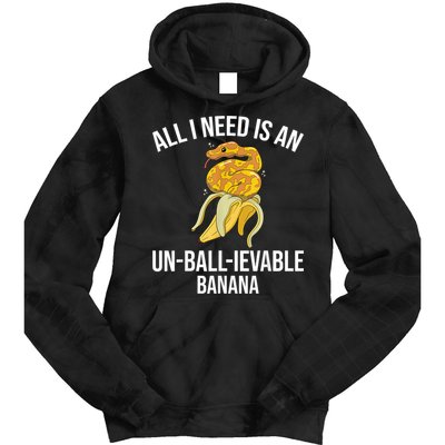 Snake Banana Ball Python Tie Dye Hoodie