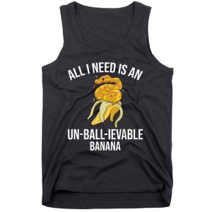 Snake Banana Ball Python Tank Top