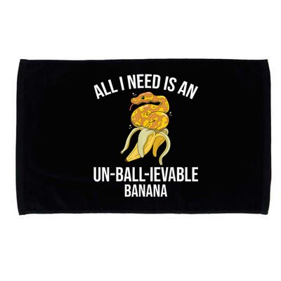 Snake Banana Ball Python Microfiber Hand Towel