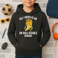 Snake Banana Ball Python Kids Hoodie