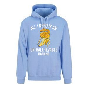 Snake Banana Ball Python Unisex Surf Hoodie