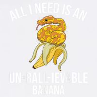 Snake Banana Ball Python Garment-Dyed Sweatshirt
