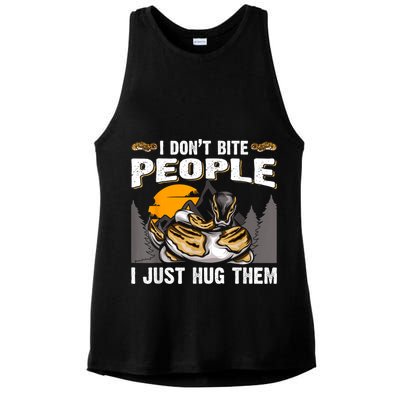Snake Banana Ball Python Ladies PosiCharge Tri-Blend Wicking Tank