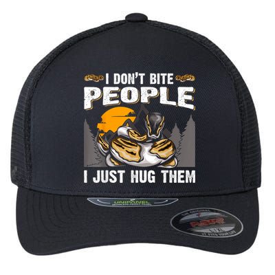 Snake Banana Ball Python Flexfit Unipanel Trucker Cap