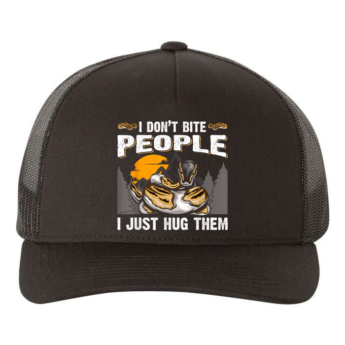 Snake Banana Ball Python Yupoong Adult 5-Panel Trucker Hat