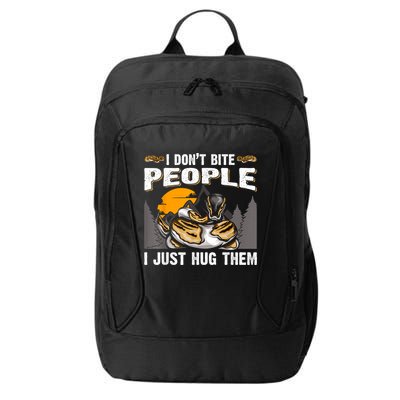 Snake Banana Ball Python City Backpack