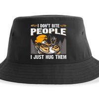 Snake Banana Ball Python Sustainable Bucket Hat