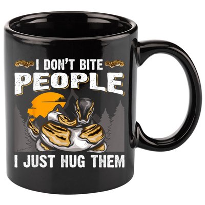 Snake Banana Ball Python 11oz C Handle Ceramic Mug