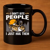 Snake Banana Ball Python 11oz C Handle Ceramic Mug