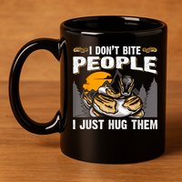 Snake Banana Ball Python 11oz C Handle Ceramic Mug