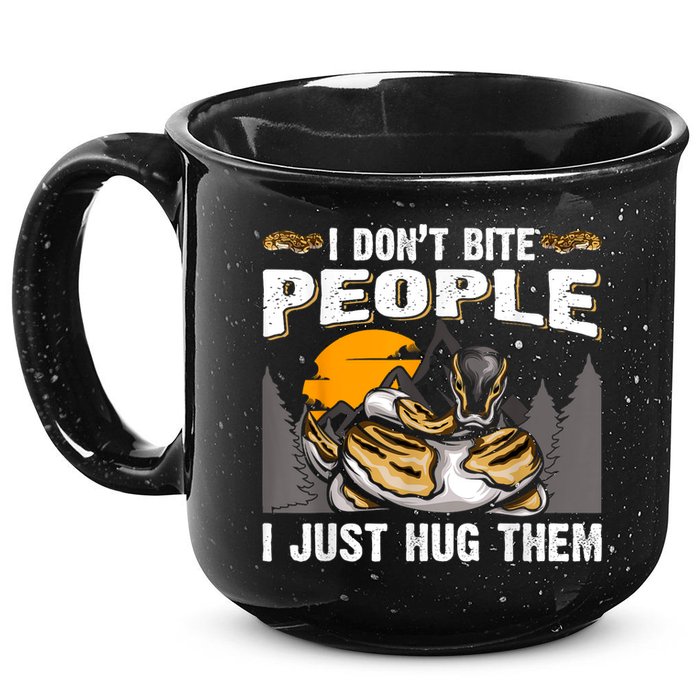 Snake Banana Ball Python 15oz Campfire Ceramic Mug
